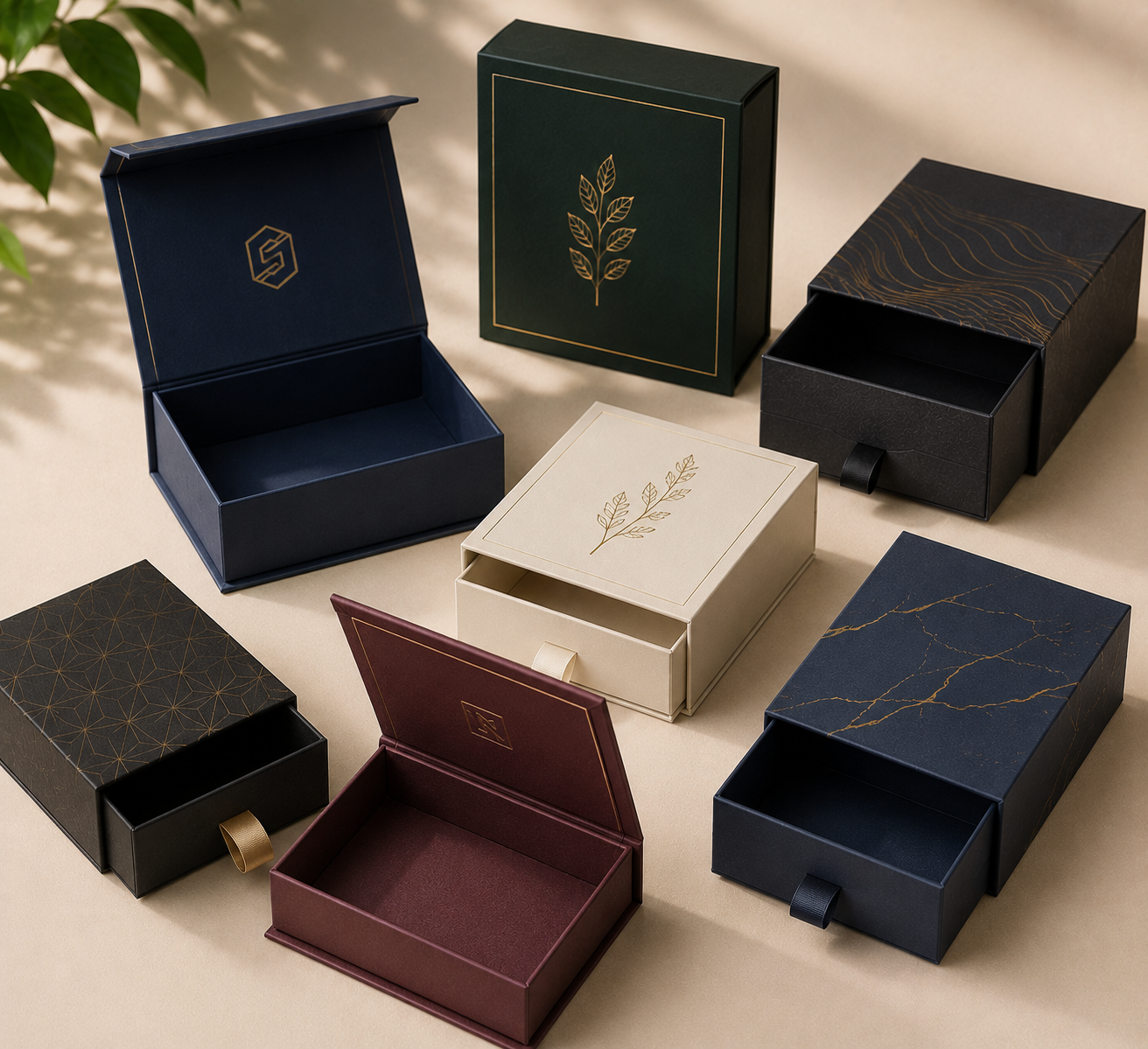 Custom Rigid Box Packaging