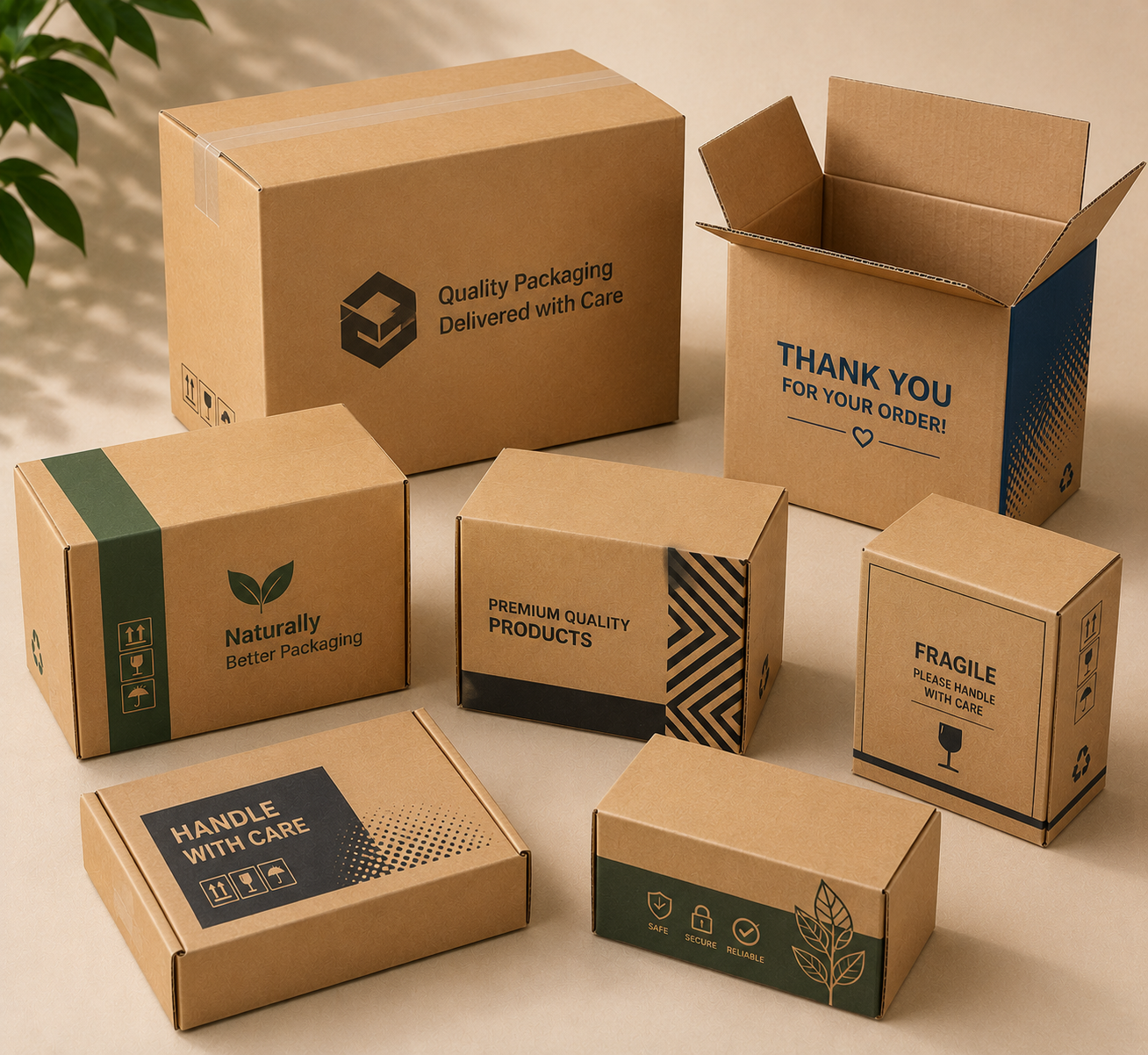 3 Ply Corrugated Cartons