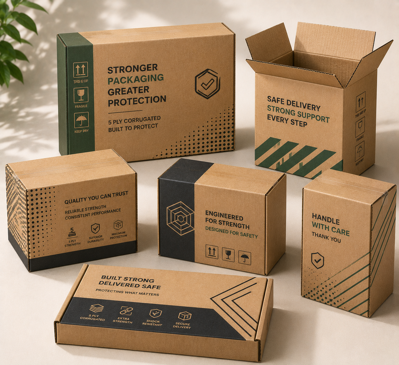 5 Ply Corrugated Cartons
